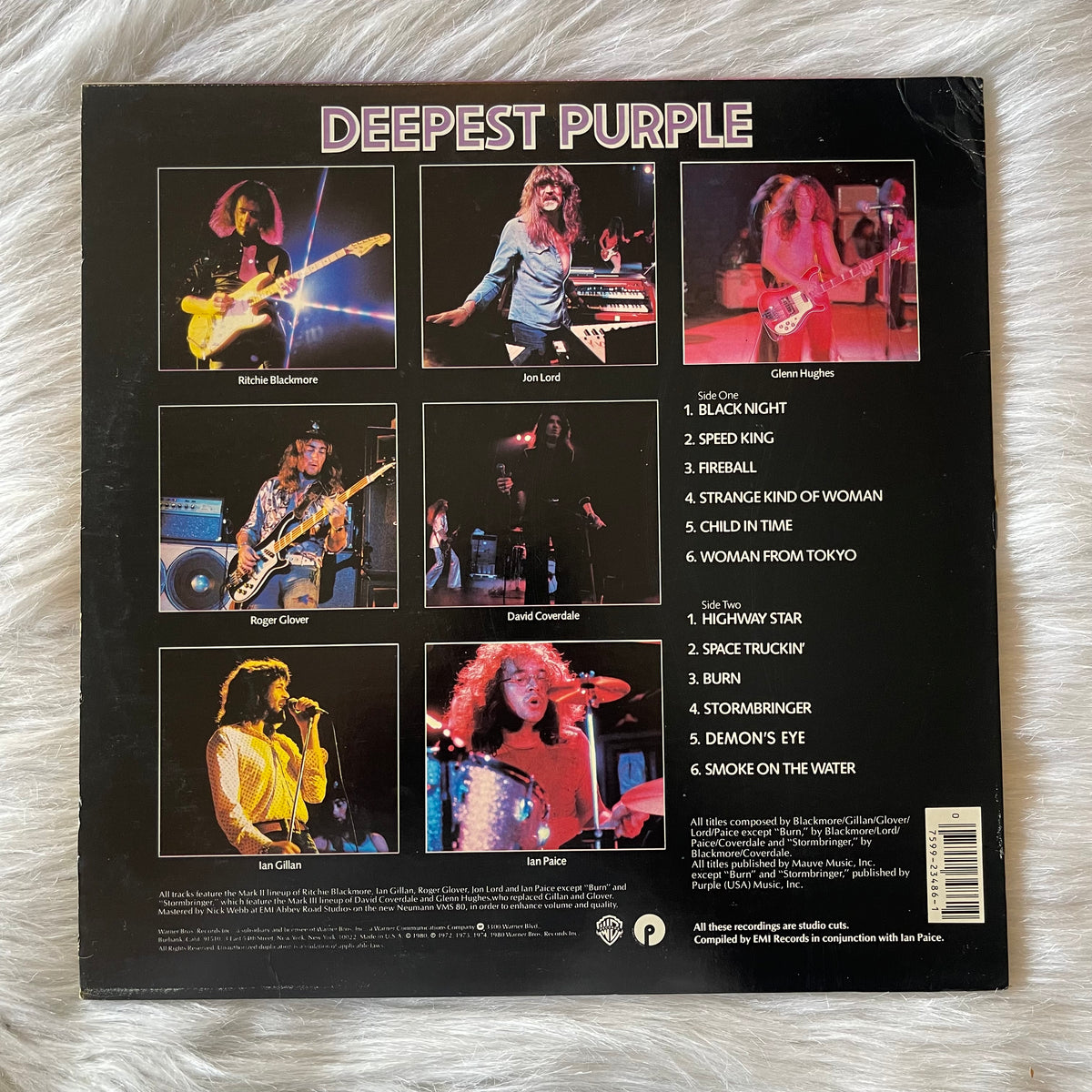 The Very Best of Deep Purple CD Collection Album Deepest Purple Genre Hard  Rock Gifts Vintage Music English Rock Band 