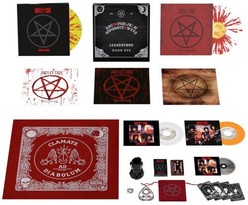 Mötley Crüe-Shout at the Devil 40th Anniversary Box Set Colored Vinyl, Orange, Yellow, Red, White