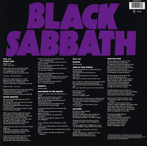 Black Sabbath-Master of Reality