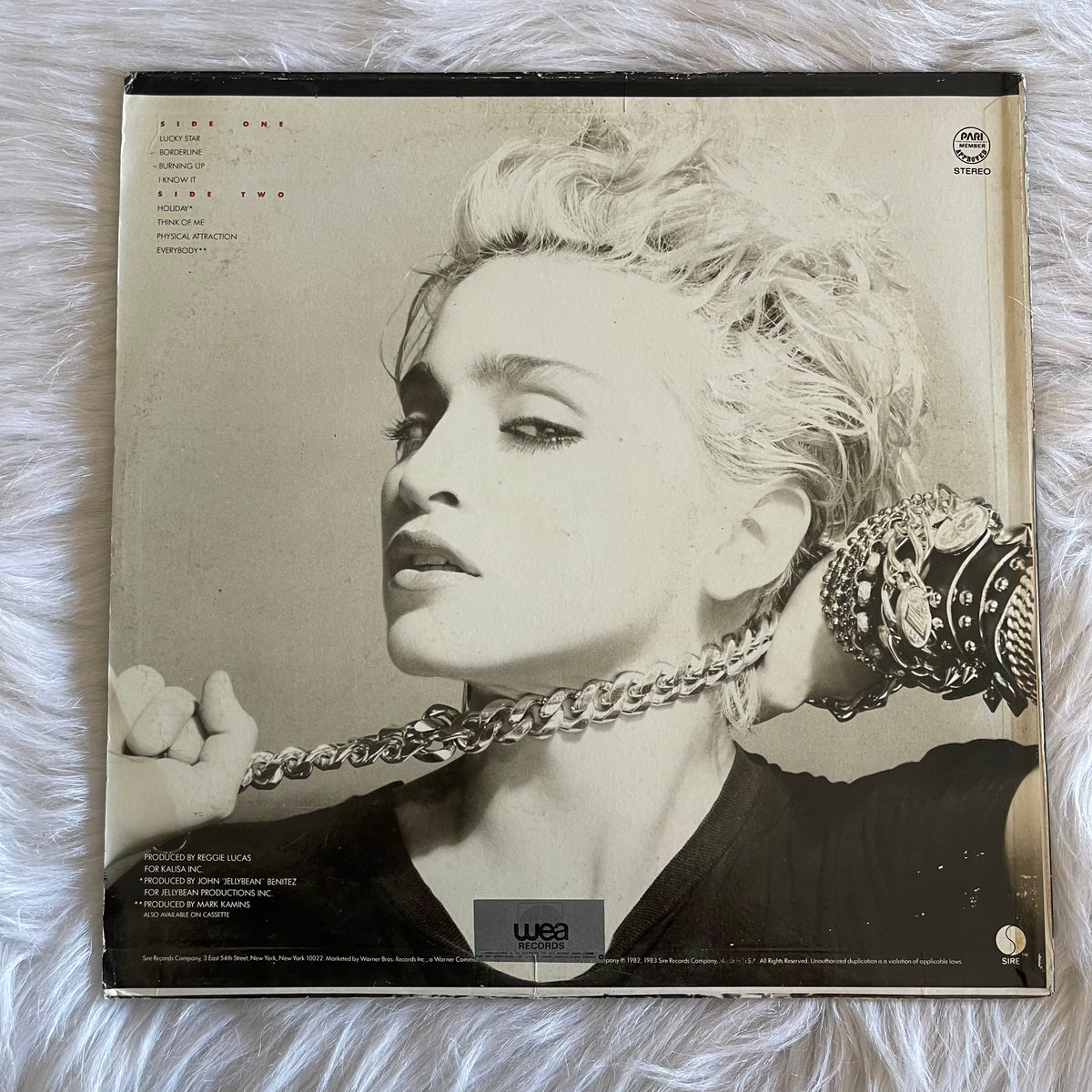 Vinyl vintage, Madonna, Borderline - Madonna Vinyl - Posters and Art  Prints