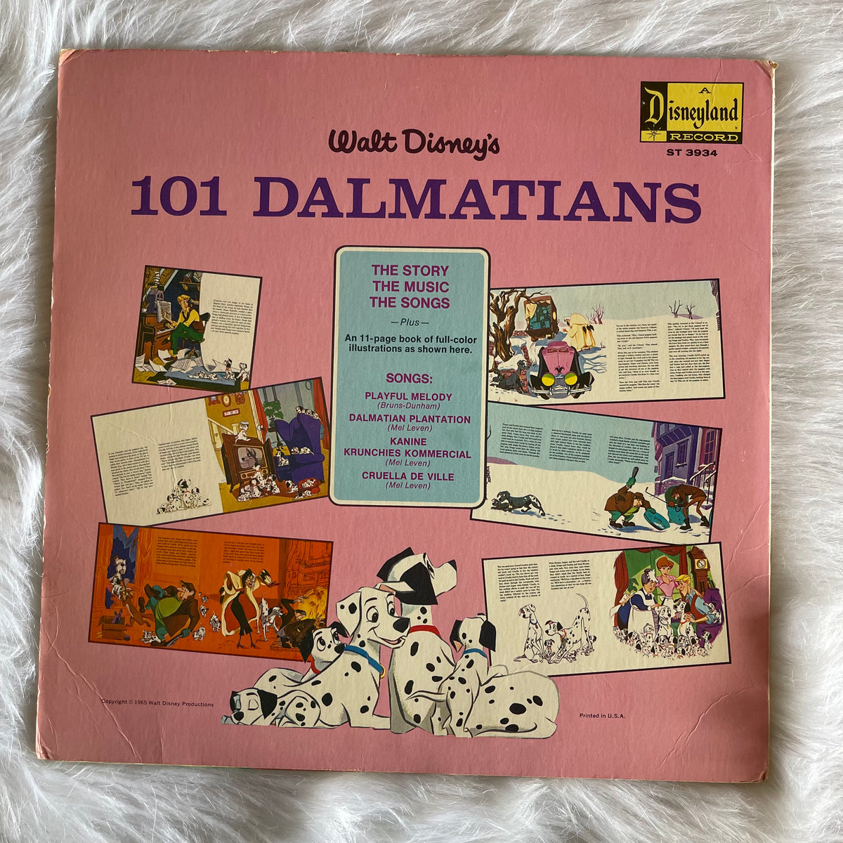Walt Disney La Carica Dei 101(Italian 101 Dalmatians) - South Pointe Vintage