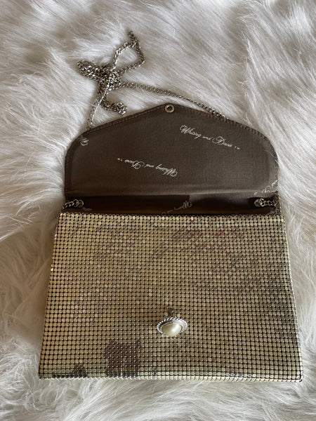 Vintage Whiting and Davis Evening Bag