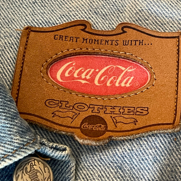 Vintage Coca Cola Jeans Jacket 1993