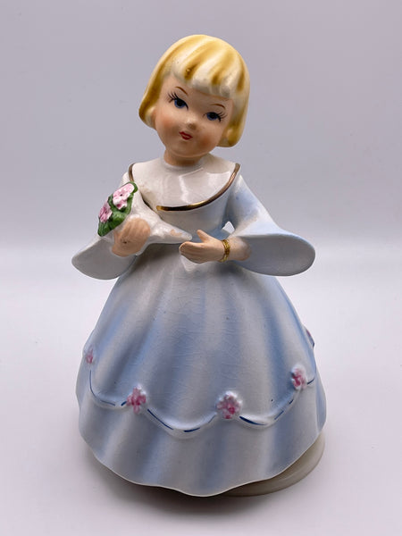Vintage 1960s Schmid Music Box Figurine