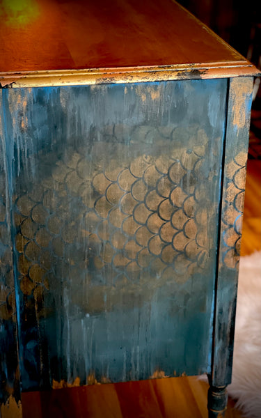*** SOLD *** Vintage Dresser Siren of the Sea