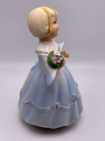 Vintage 1960s Schmid Music Box Figurine