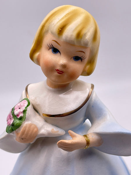 Vintage 1960s Schmid Music Box Figurine