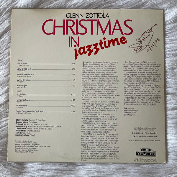 Glenn Zotolla-Christmas in Jazztime