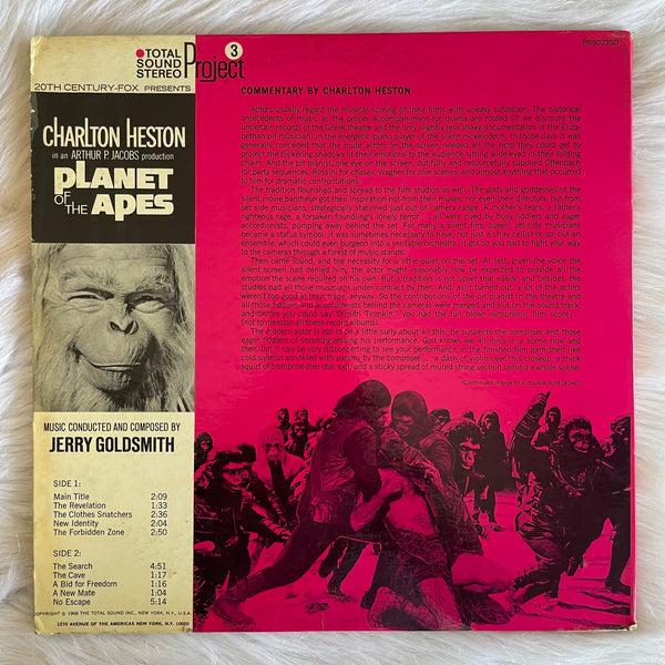 Jerry Goldsmith – Planet Of The Apes (Original Motion Picture Soundtrack)