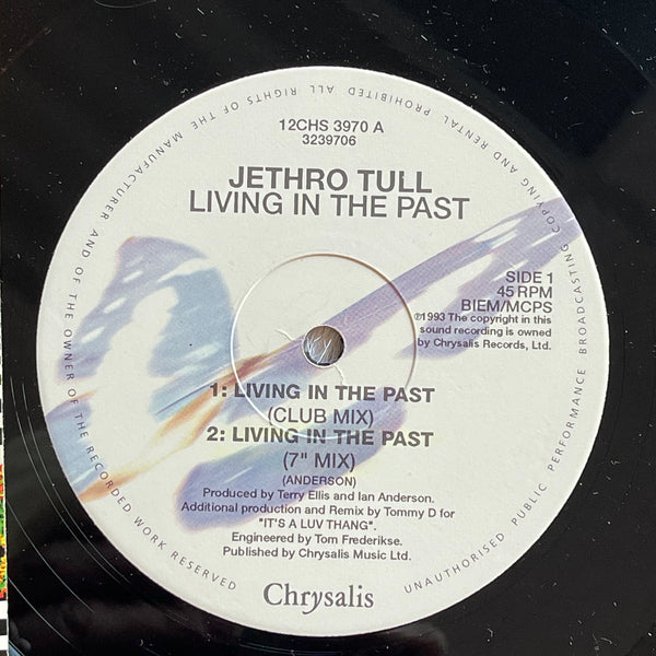 Jethro Tull-Living in the Past SINGLE  UK 🇬🇧 PRESS 45 RPM 12”
