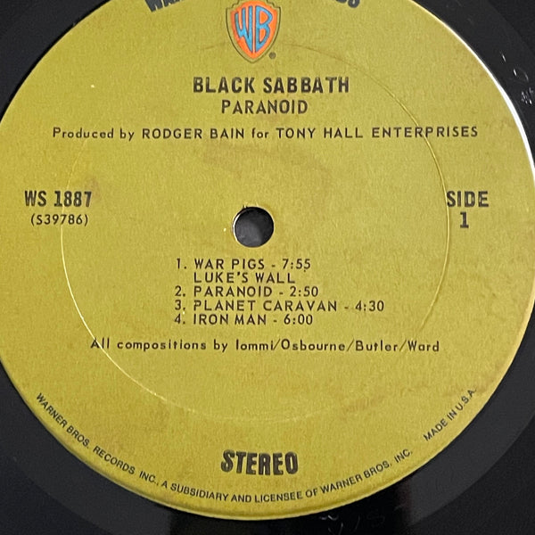Black Sabbath-Paranoid