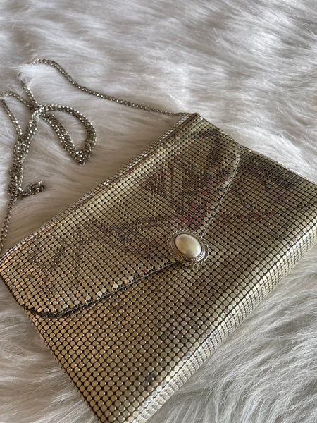 Vintage Whiting and Davis Evening Bag