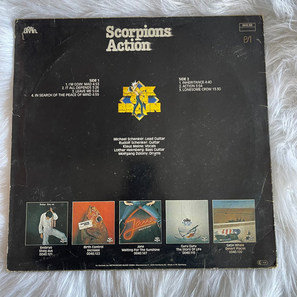 Scorpions-Action GERMAN PRESS