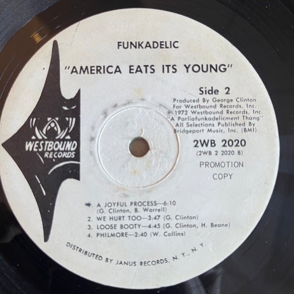 Funkadelic-America Eats it’s Young PROMO COPY!!