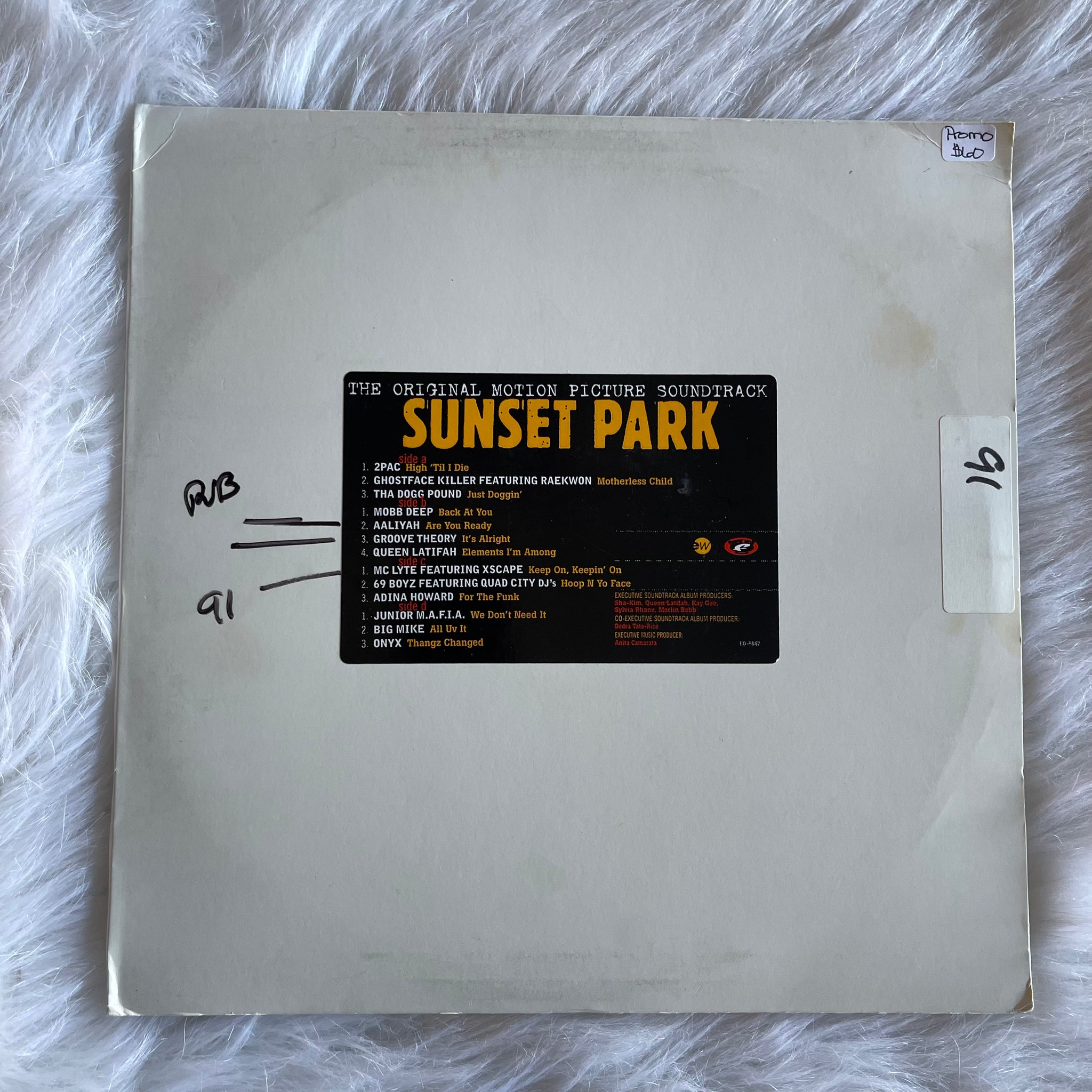 Sunset Park-The Original Motion Picture Soundtrack PROMO – Vintage