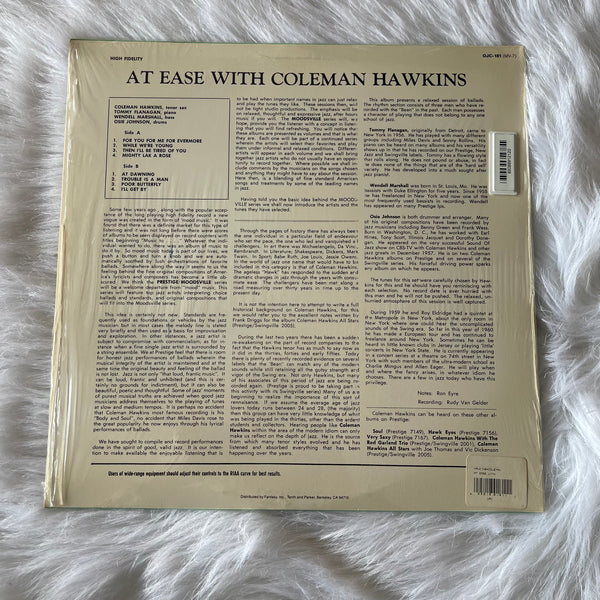 Hawkins Coleman-At Ease with Coleman Hawkins