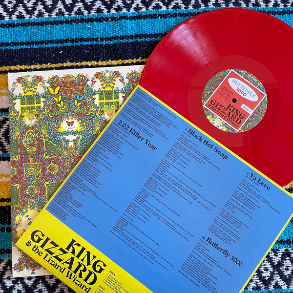 King Gizzard and the Lizard Wizard-Butterfly 3000 / RED VINYL