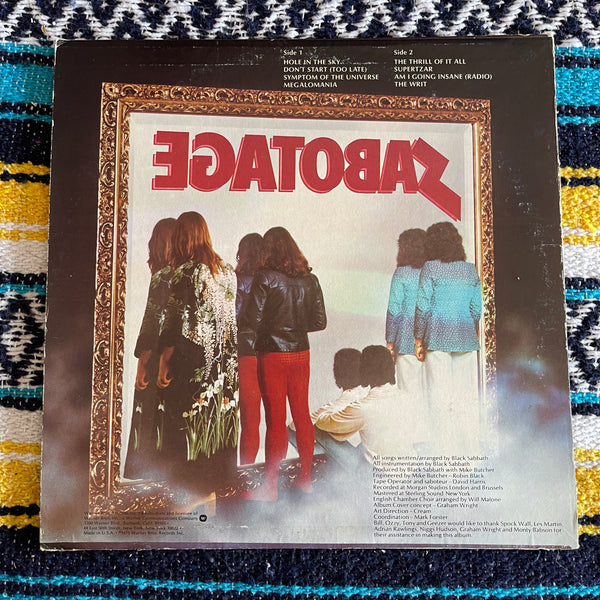 Black Sabbath-Sabotage