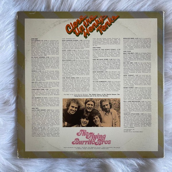 The Flying Burrito Brothers-1968-1972 / Close Up the Honky Tonks