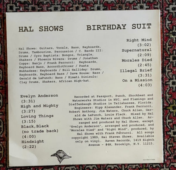 Hal Shows-Birthday Suit