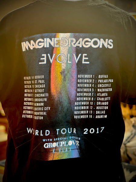 Imagine Dragons World Tour Concert Tee 2017