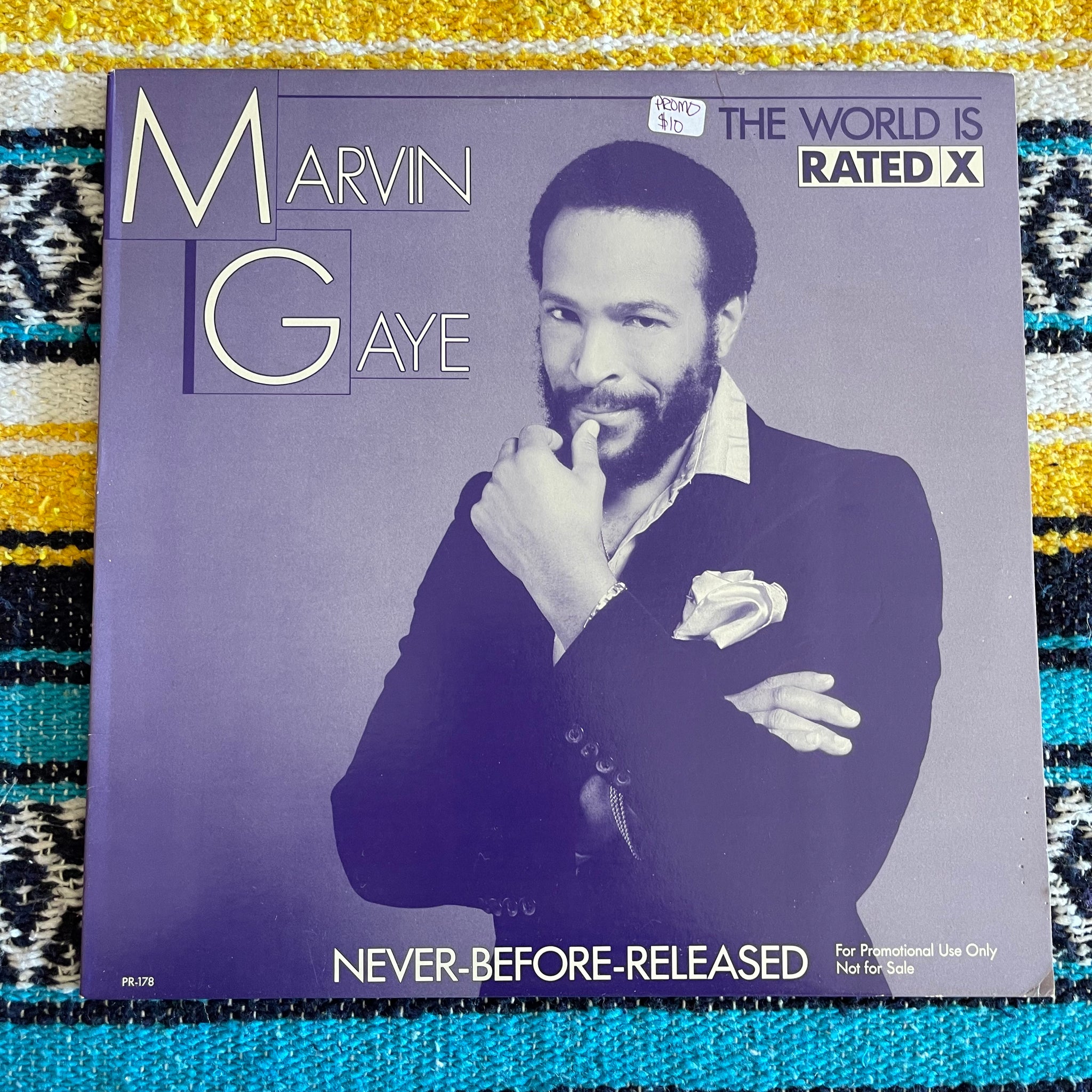 Marvin Gaye-The World is X Rated PROMO!! SINGLE.