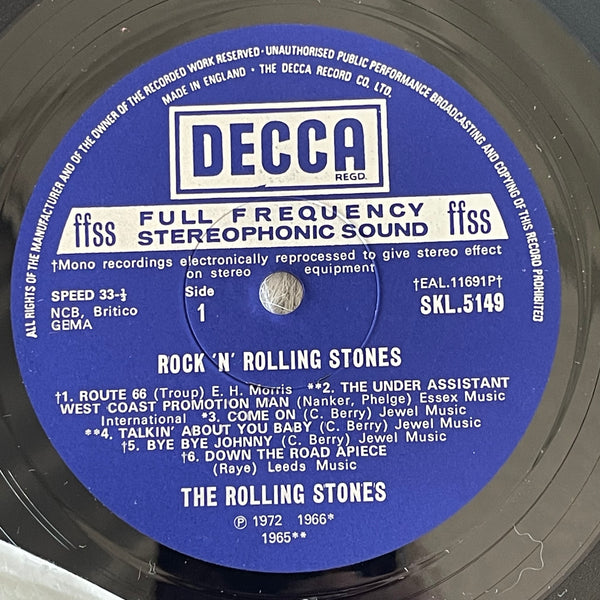 Rolling Stones-Rock ‘N’ Rolling Stones UK PRESS