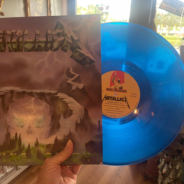 Metallica-Creeping Death SINGLE /  BLUE VINYL 45 rpm