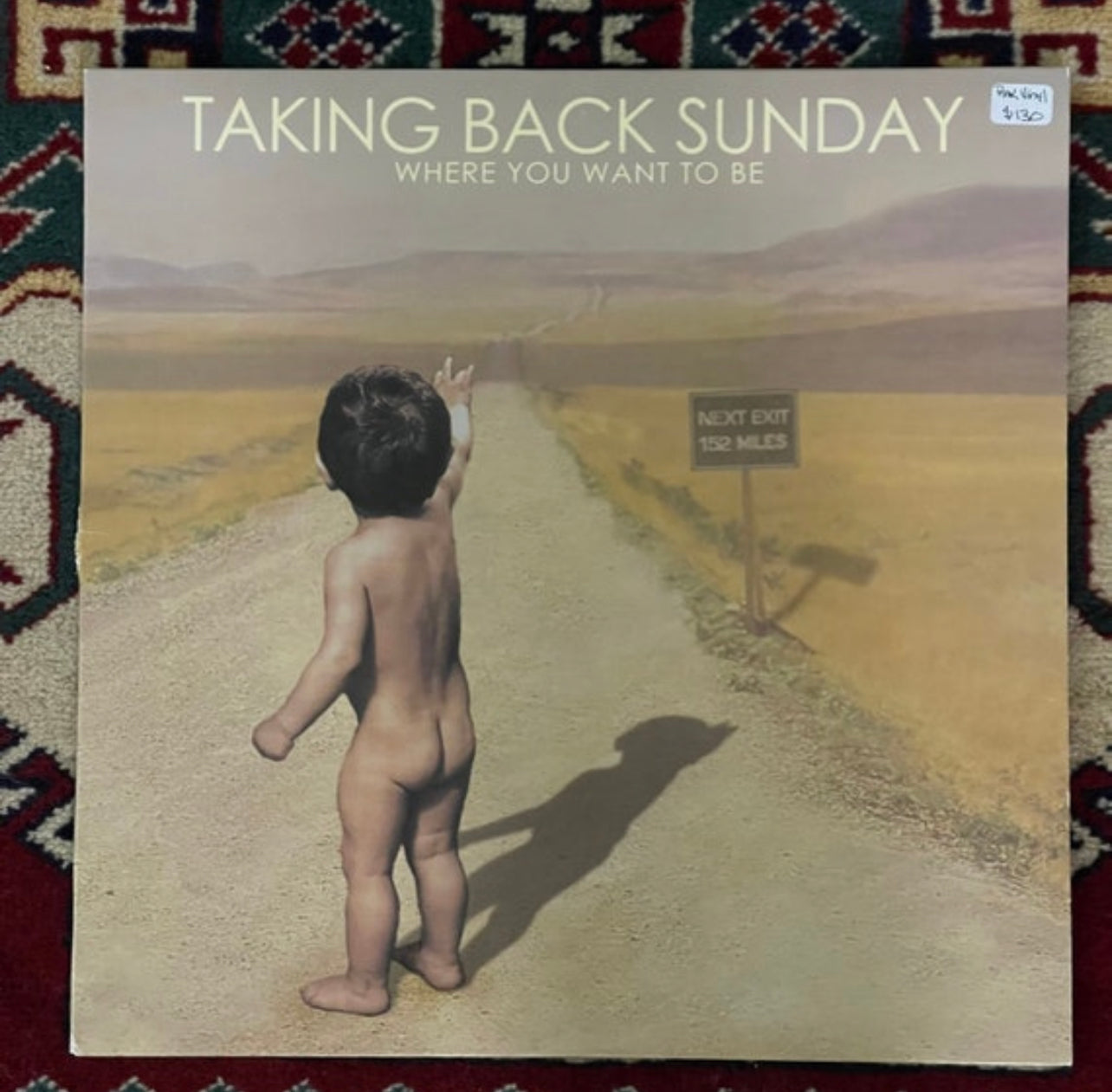 Taking Back Sunday-Where You Want To Be-PINK VINYL