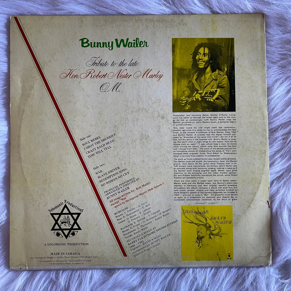 Bunny Wailer-Tribute