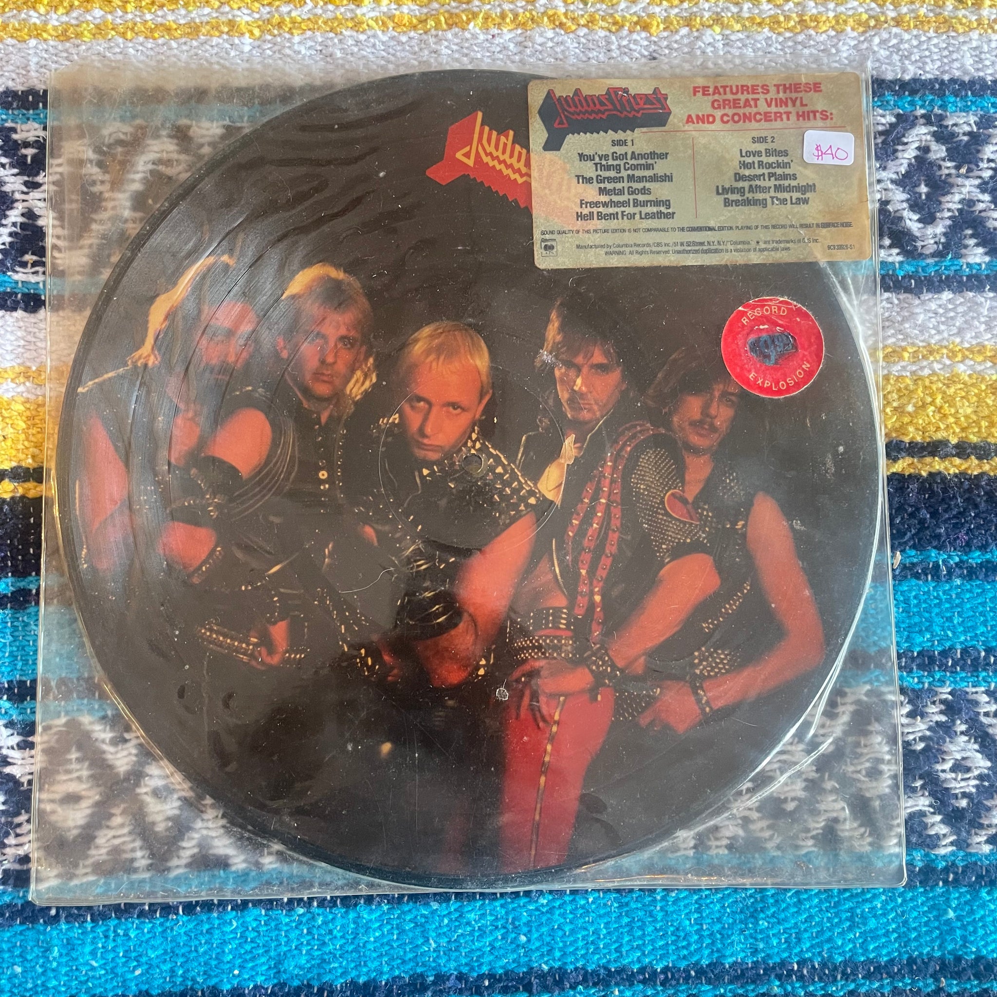 Judas Priest-Greatest Hits PICTURE DISK