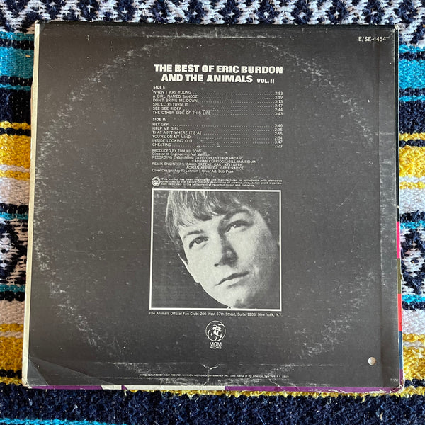 Eric Burdon and the Animals-The Best Of Eric Burdon and the Animals Vol. II
