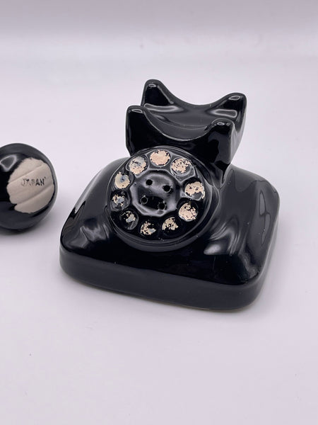 1950’s Japan Vintage Telephone hone Salt and Pepper Shakers