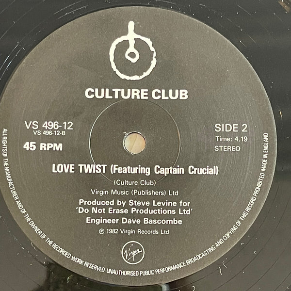 Culture Club-White Boy / Love Twist SINGLE