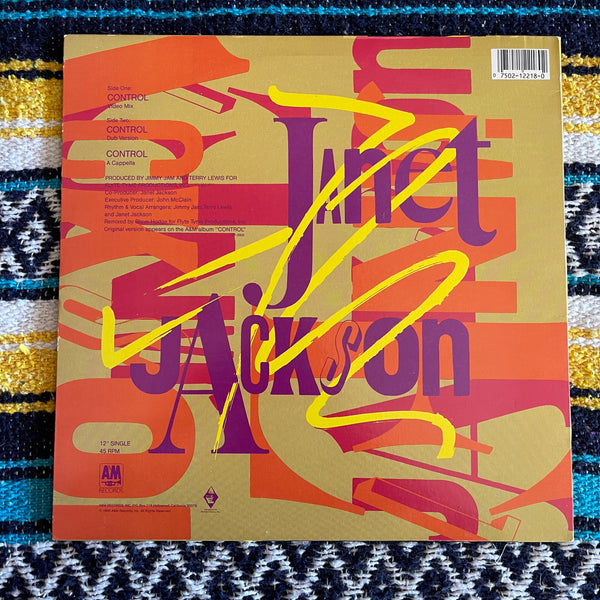 Janet Jackson-Control SINGLE 45 RPM