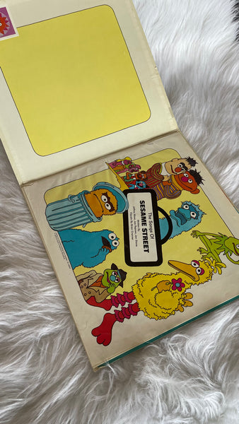 Sesame Street-Book & Record