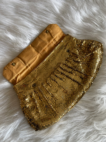 Vintage Whiting and David Mesh Clutch