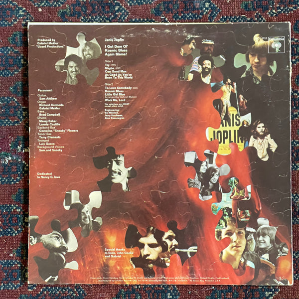 Janis Joplin-I Got Dem Ol’ Kozmic Blues Again Mama