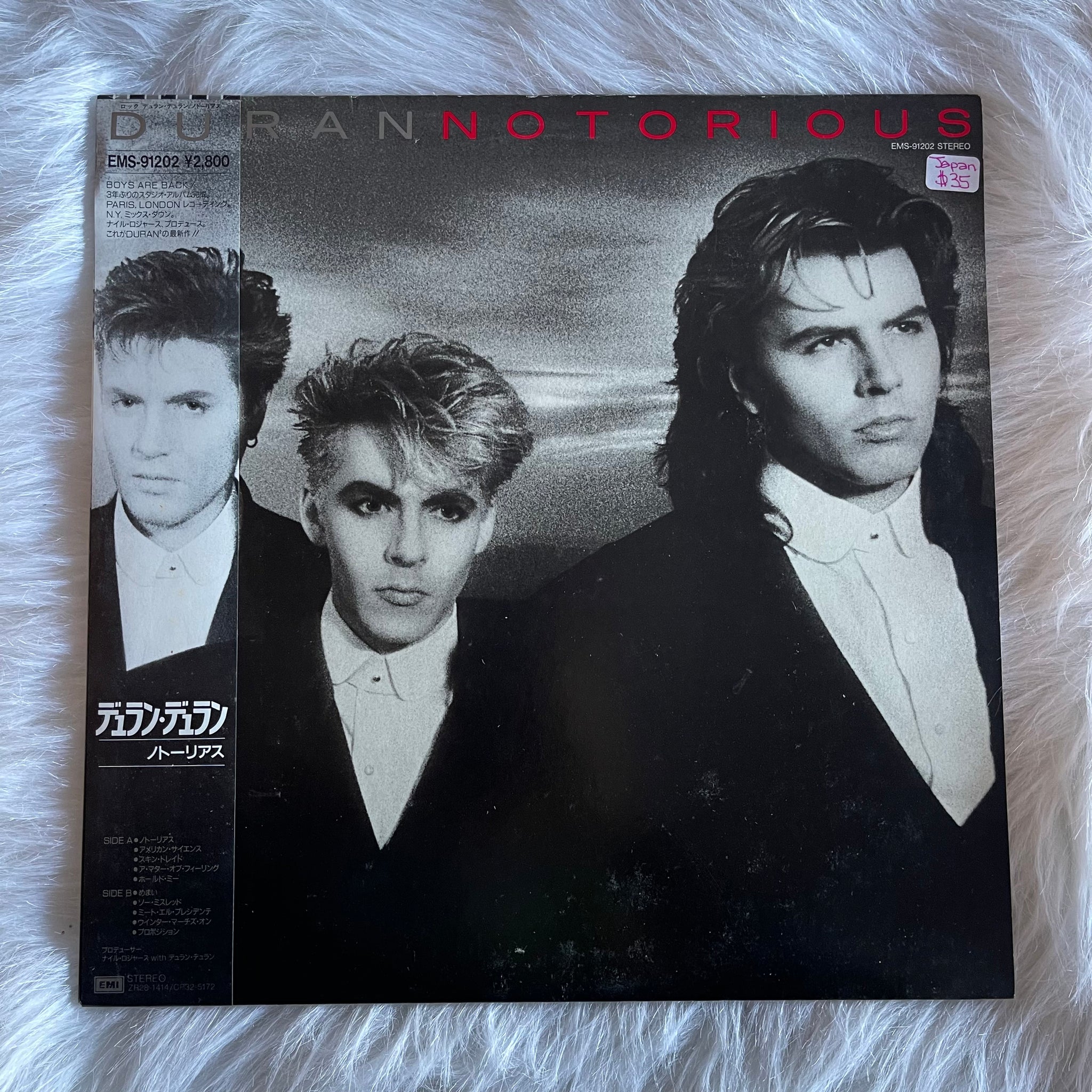 Duran Duran-Notorious JAPAN PRESS