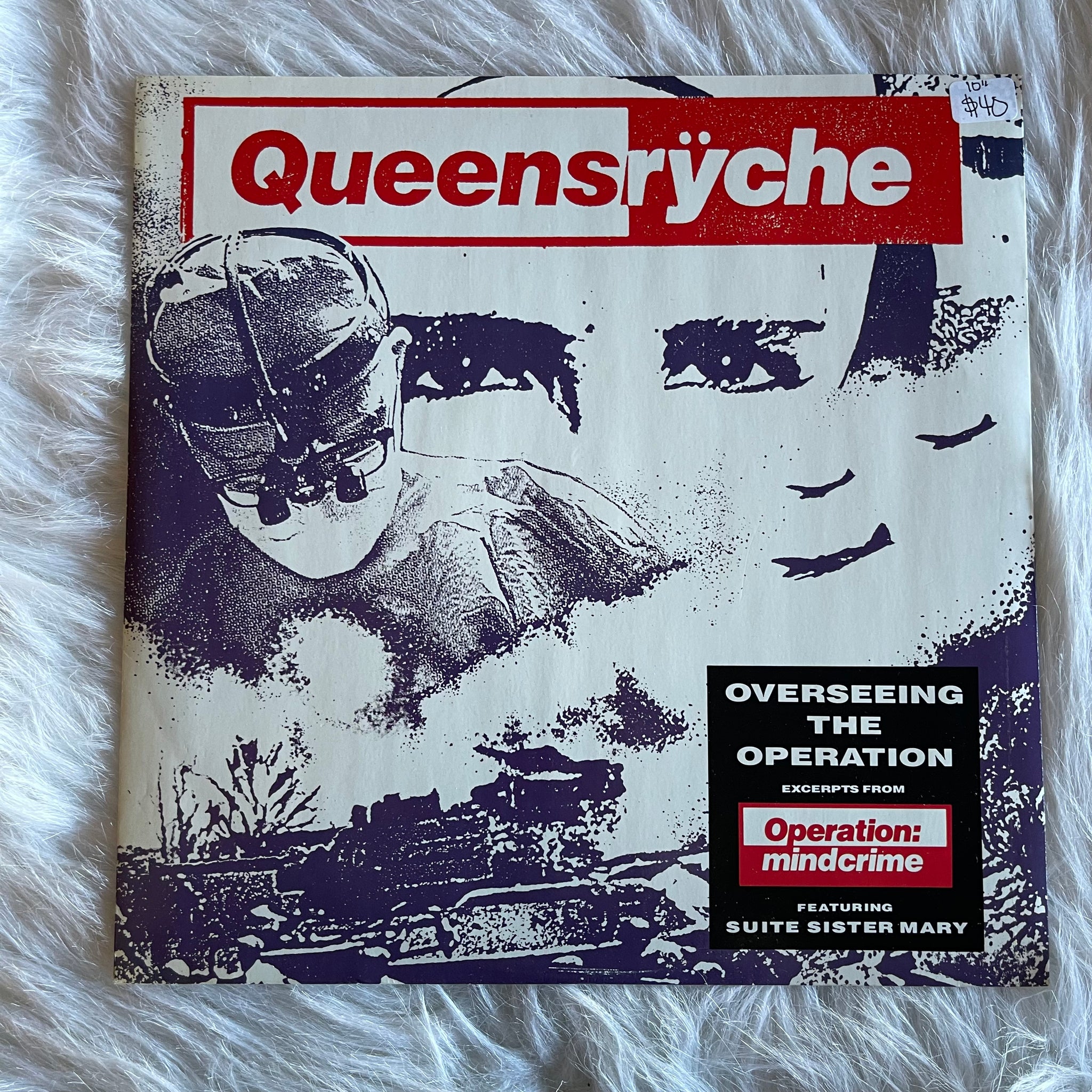 Queensrÿche-Overseeing the operation/Operation MindCrime 10” SAMPLER