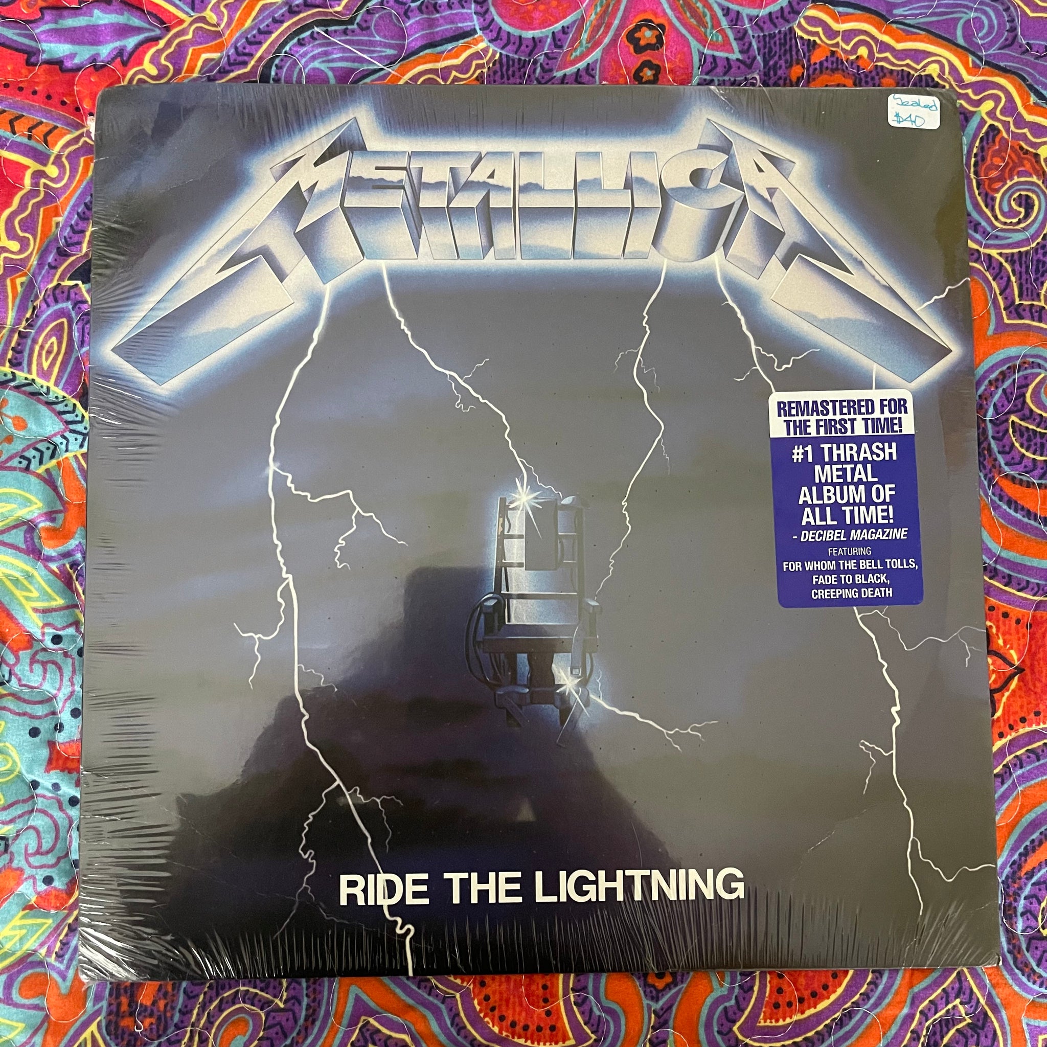 Metallica-Ride the Lightening SEALED