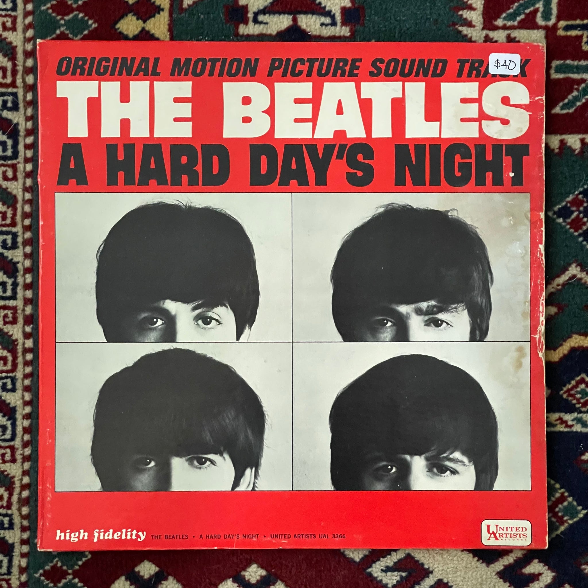 Beatles-Hard Days Night Original Motion Picture Soundtrack