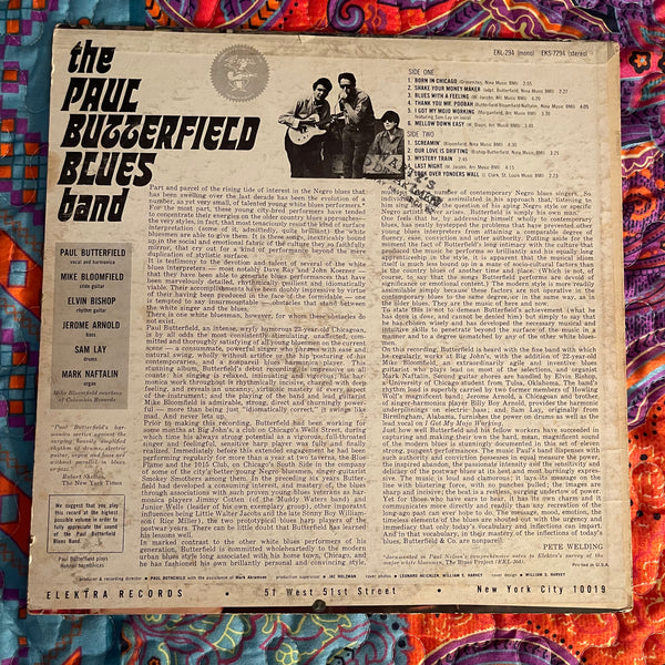 The Paul Buzzerfield Blues Band-Incence, Herbs and Oils