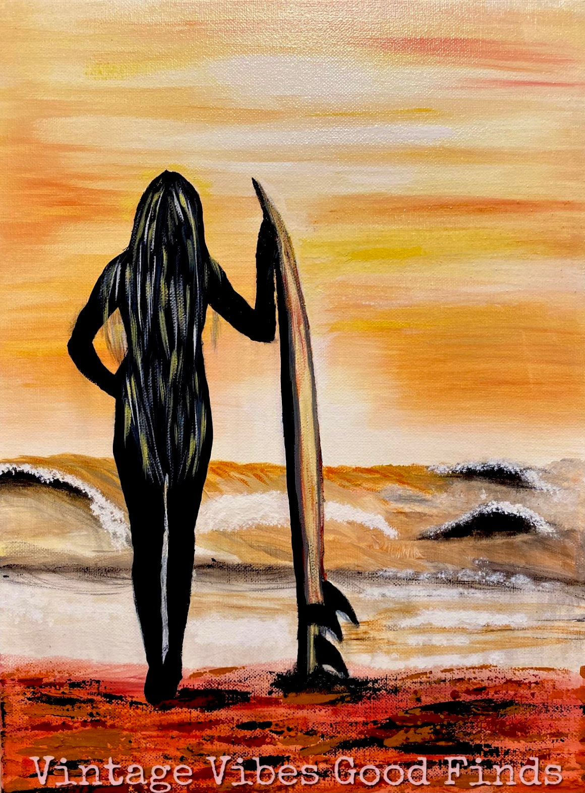 Golden Hour - Surfer Girl Series #2